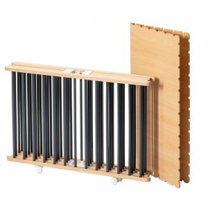 Parc bébé pliable gaby hybride anthracite Combelle