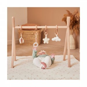 Arche de jeux en bois avec son set d'activité Combelle