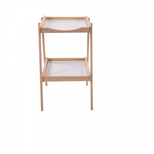 Table à langer avec 2 plateaux léna hybride blanc Combelle