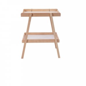 Table à langer avec 2 plateaux léna hybride blanc Combelle