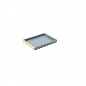 Plateau supplémentaire pour table à langer margot hybride bleu gris Combelle
