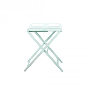 Table à langer jade pliante laque vert mint Combelle
