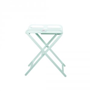 Table à langer jade pliante laque vert mint Combelle