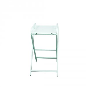 Table à langer jade pliante laque vert mint Combelle