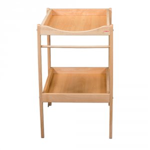 Table à langer alice 2 plateaux vernis naturel Combelle