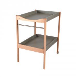 Table à langer alice 2 plateaux hybride gris Combelle