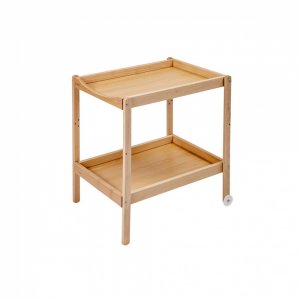 Table à langer avec 2 plateaux margot vernis naturel Combelle