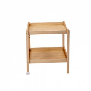 Table à langer avec 2 plateaux margot vernis naturel Combelle