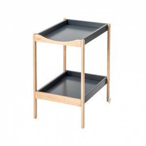 Table à langer avec 2 plateaux margot hybride anthracite Combelle