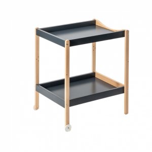 Table à langer avec 2 plateaux margot hybride anthracite Combelle