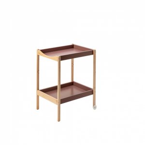 Table à langer avec 2 plateaux margot hybride vieux rose Combelle