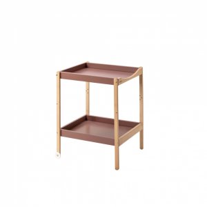 Table à langer avec 2 plateaux margot hybride vieux rose Combelle