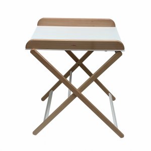 Table à langer jade pliante hybride blanc Combelle