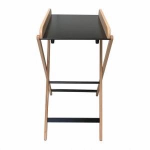 Table à langer jade pliante hybride noir Combelle