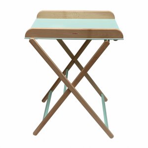 Table à langer jade pliante hybride vert mint Combelle