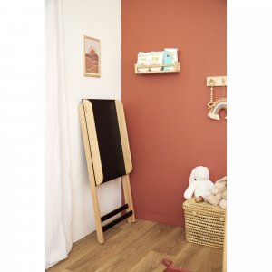 Table à langer jade pliante hybride fuschia Combelle