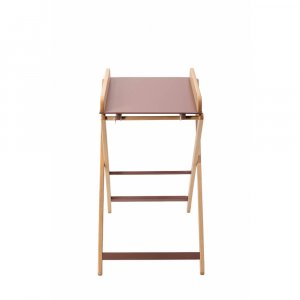 Table à langer pliable jade hybride vieux rose Combelle