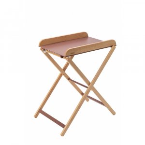 Table à langer pliable jade hybride vieux rose Combelle