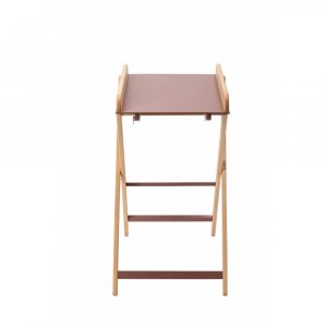 Table à langer pliable jade hybride vieux rose Combelle