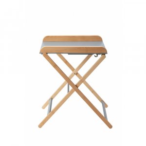 Table à langer jade pliante hybride bleu gris Combelle