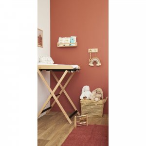 Table à langer jade pliante hybride bleu gris Combelle