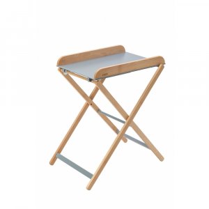 Table à langer jade pliante hybride bleu gris Combelle
