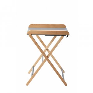 Table à langer jade pliante hybride bleu gris Combelle
