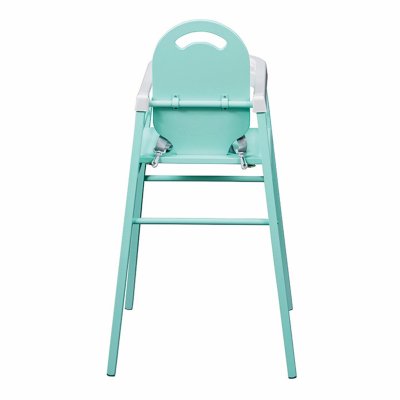 Chaise haute bébé lili vert mint