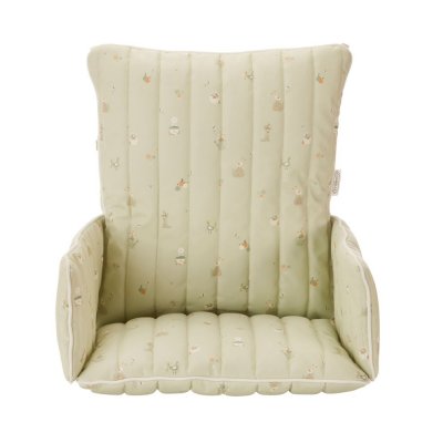 Coussin de chaise haute ouatiné vert clair