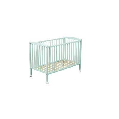 Lit bébé arthur 70x140 laque vert mint