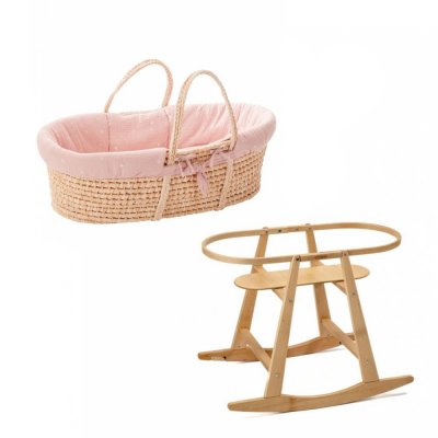 Pack couffin rose et son support laura