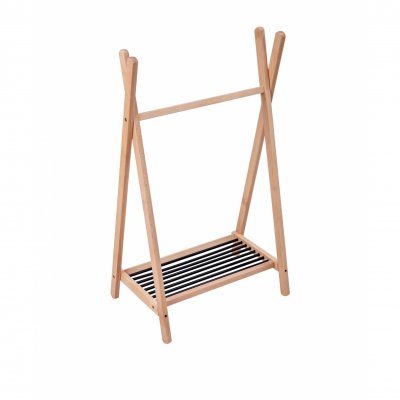 Portant à vêtements pour enfant léandre hybride noir