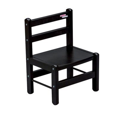 Chaise basse laque noir