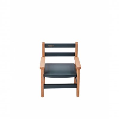 Petit fauteuil enfant avec accoudoirs juliette hybride kaki