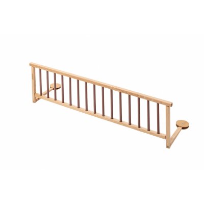 Barrière de lit enfant bois 35 x 127 cm audrey hybride vieux rose