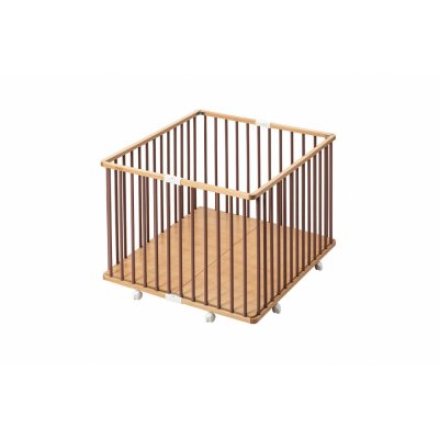 Parc bébé pliable gaby hybride vieux rose