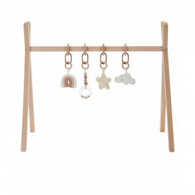 Set d'activités à suspendre pour arche de jeux ecru
