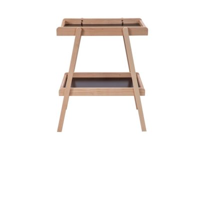 Table à langer avec 2 plateaux léna hybride noir