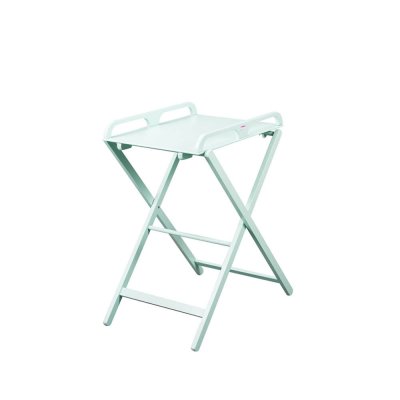 Table à langer jade pliante laque vert mint