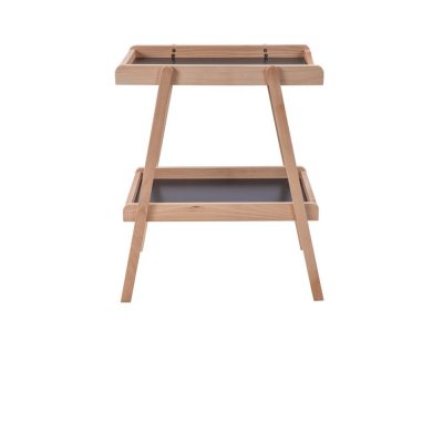 Table à langer avec 2 plateaux léna hybride anthracite