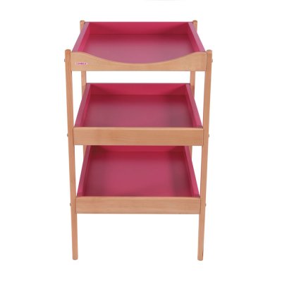 Table à langer susie 3 plateaux hybride fuschia