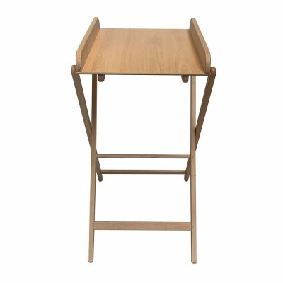 Table à langer jade pliante vernis naturel