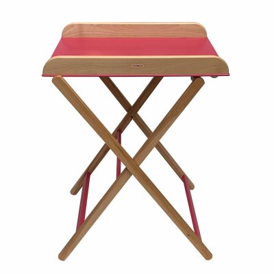 Table à langer jade pliante hybride fuschia