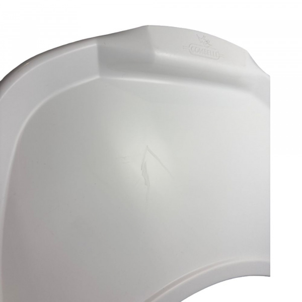 Les imparfaits - tablette pour chaise haute blanche Combelle