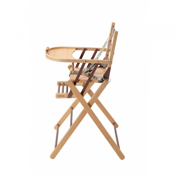 Chaise haute pliante sarah hybride vieux rose Combelle