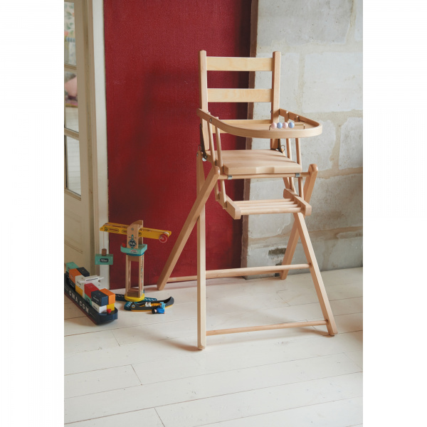 Chaise haute bébé sarah extra-pliante hybride fuschia Combelle