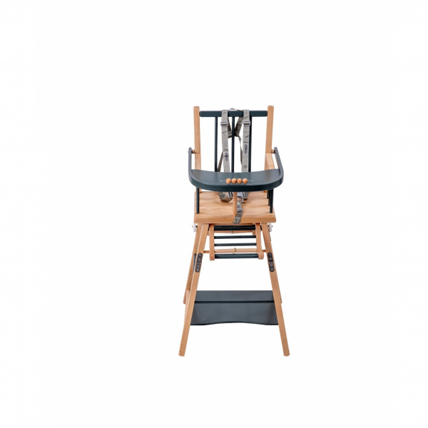 Chaise haute évolutive marcel hybride kaki Combelle