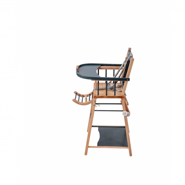 Chaise haute évolutive marcel hybride kaki Combelle