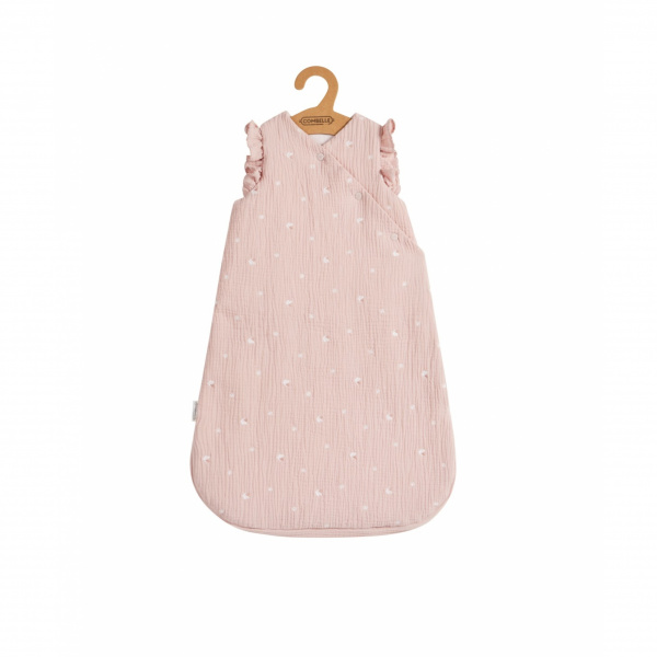 Gigoteuse mi-saison sans manche 1 à 6 mois bucolique vert Combelle