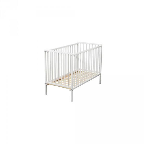 Lit bébé remi 60x120 laque blanc Combelle